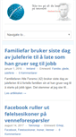 Mobile Screenshot of nyenyheter.com